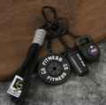 Custom Finish Line Keychain — Your Race, Your Photo