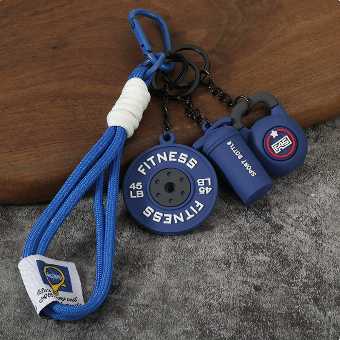 Custom Finish Line Keychain - Your Glory, Snap-Captured!