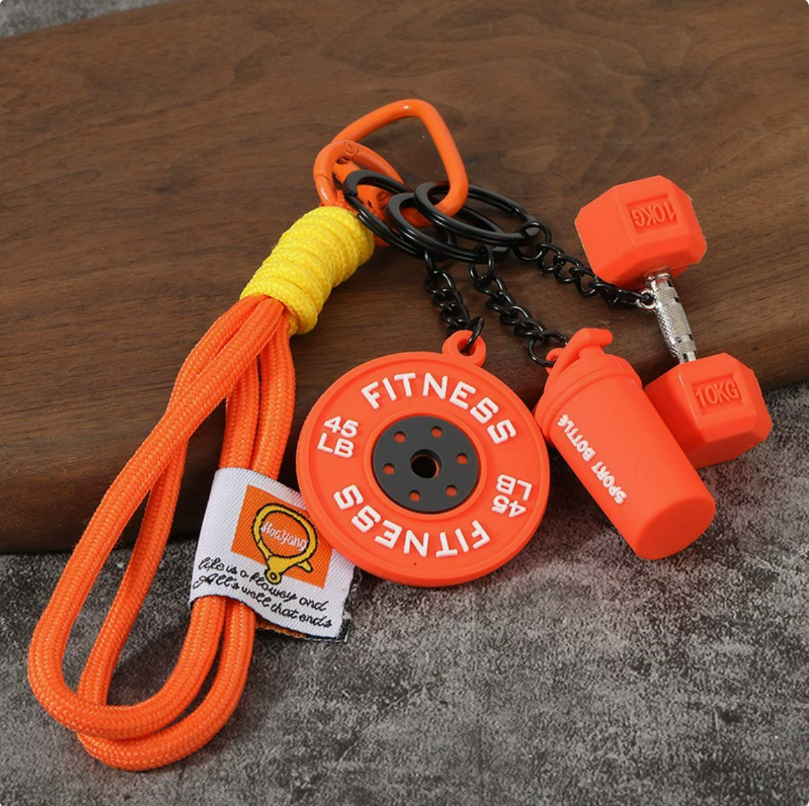 Custom Finish Line Keychain - Your Glory, Snap-Captured!