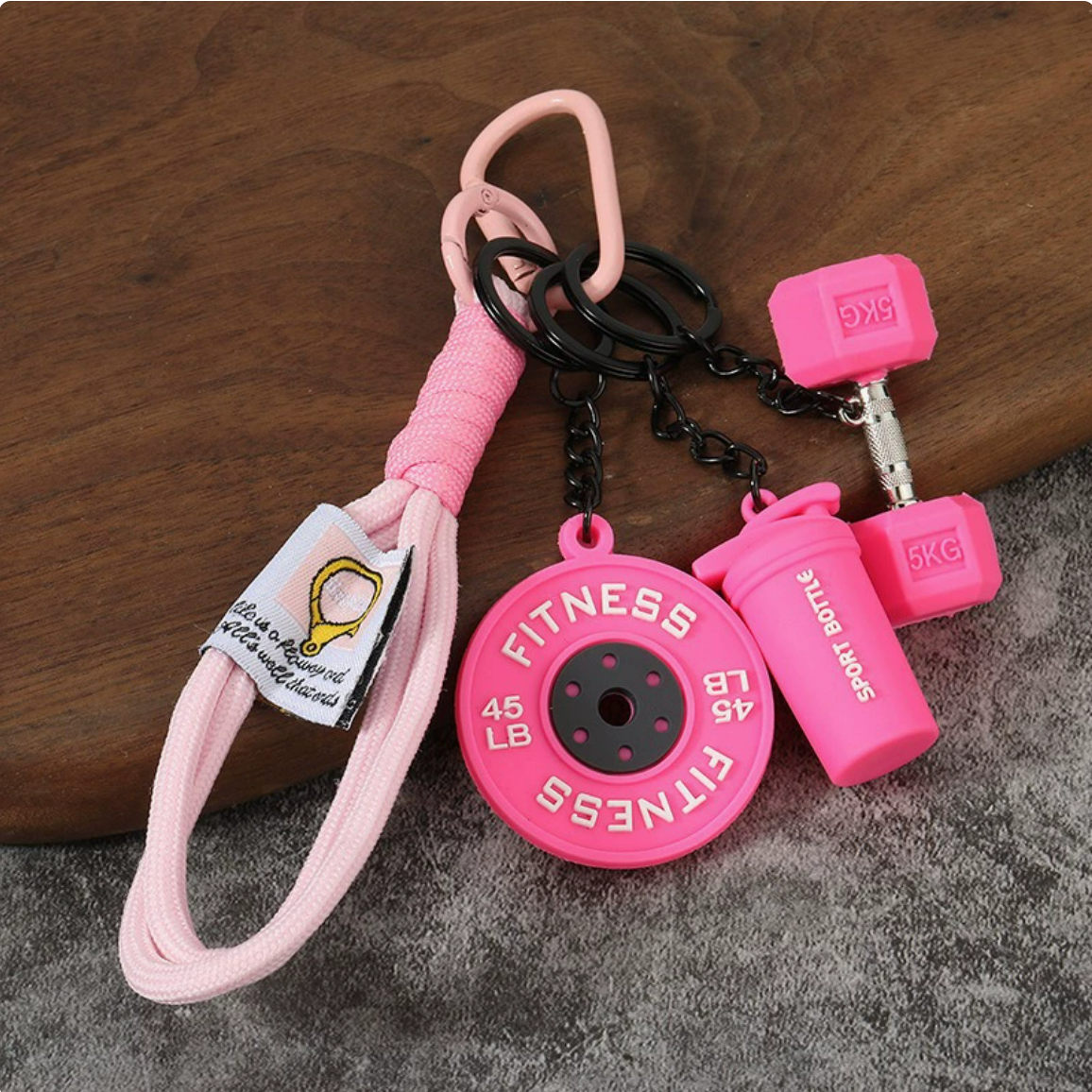Custom Finish Line Keychain - Your Glory, Snap-Captured!
